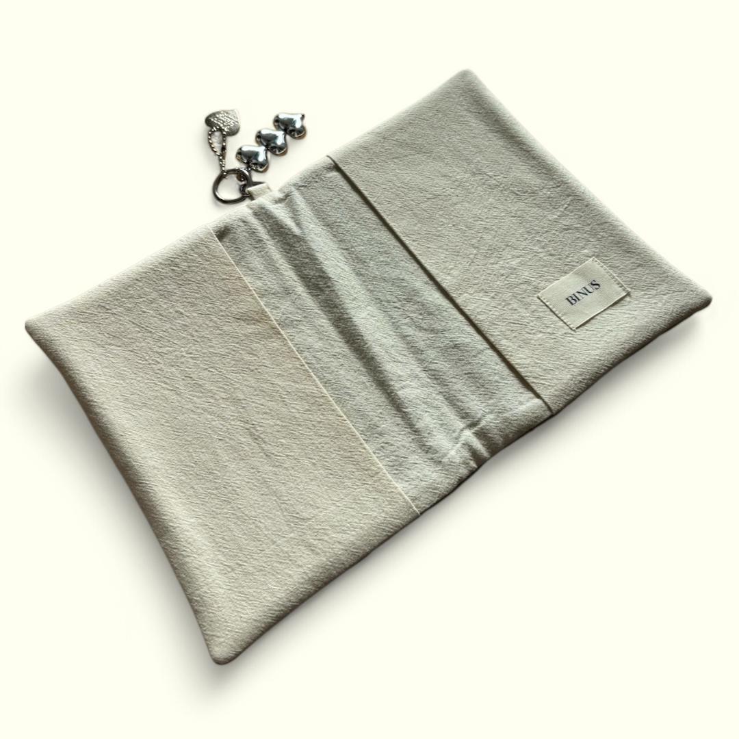 韓国製♡バインダーカバー♡ヌビ◾️モスグリーン　A6貯金SAVING