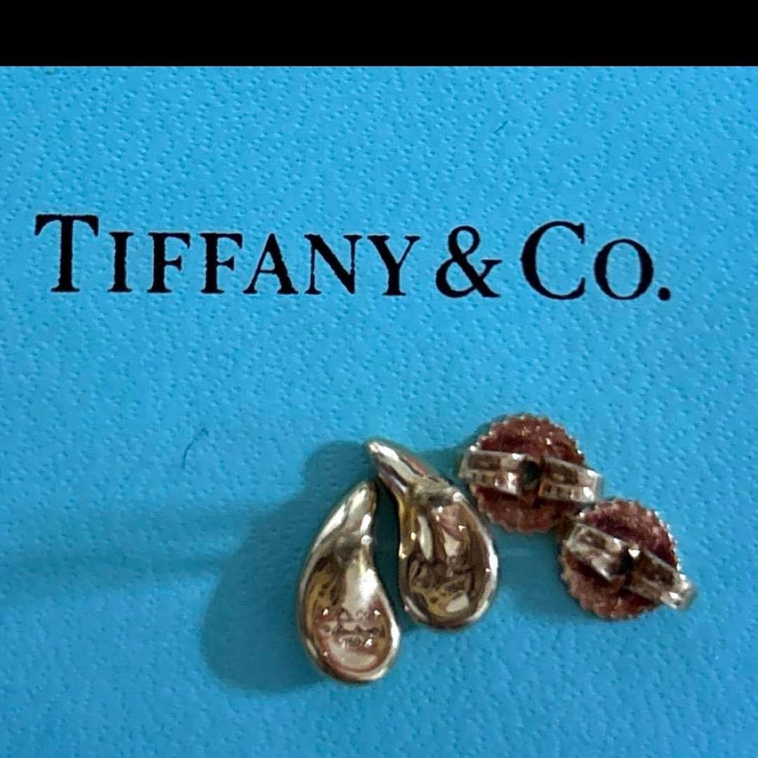 たか　ティファニー　ティアドロップ ピアス　750 キャッチ純正