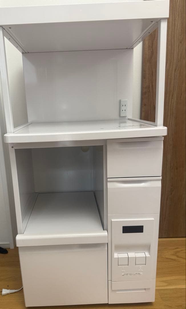 レンジ台 計量米びつ付 12kg エムケー精工