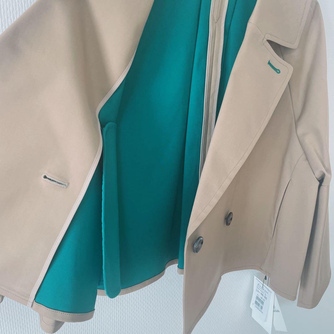 Grandtable フレアスリーブショートアウター　ショート　トレンチコート