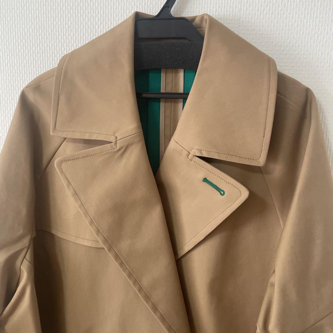 Grandtable フレアスリーブショートアウター　ショート　トレンチコート