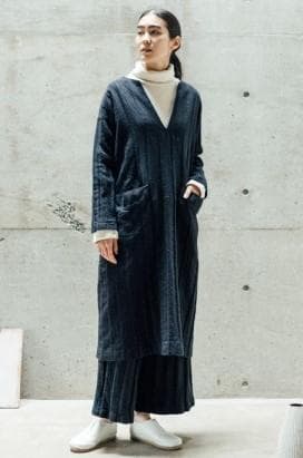 プランテーション☆21年AW☆BIZEN Autumn Wave☆黒紺☆手洗い可