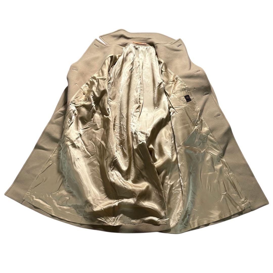 scye basics カシミヤロングコート　ベージュ　38 ノームコア