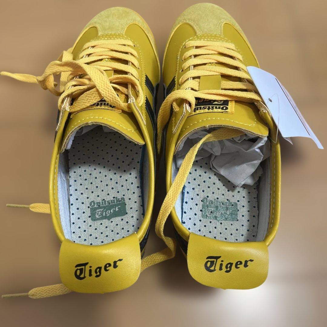 Onitsuka Tiger イエロー スニーカー　23.5