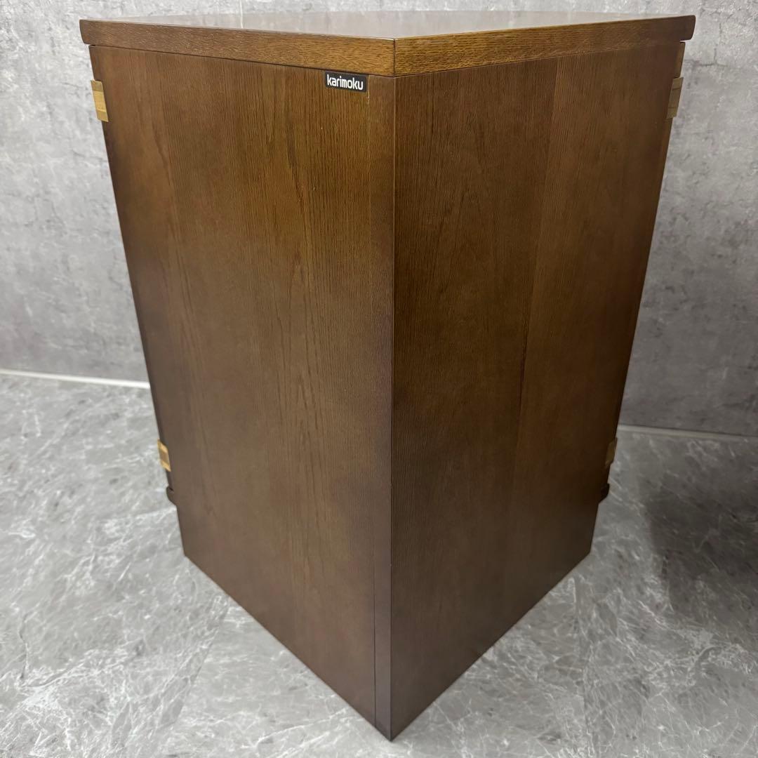 カリモク家具 KARIMOKU コーナーキャビネット ガラス コロニアル