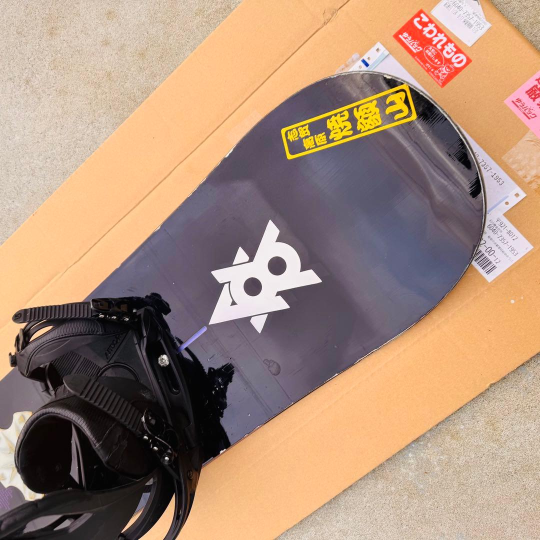 スノーボード BURTON セット X8V EST 154.5 カーテル