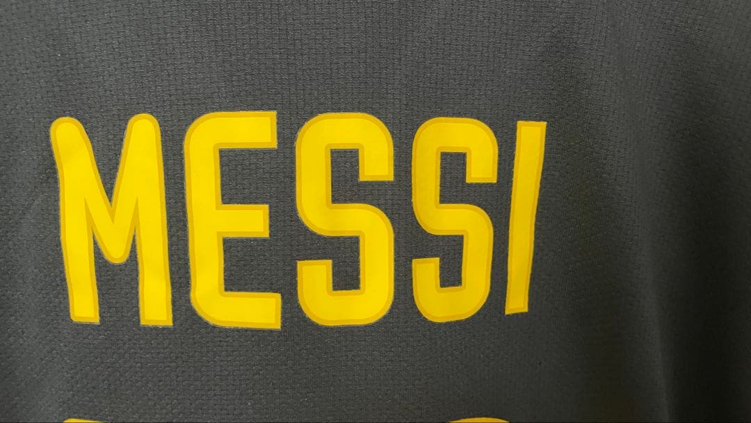 【正規品】バルセロナ 2012 メッシ ユニフォーム　ブラック　ラ・リーガパッチ