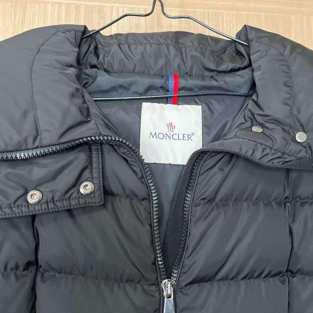 mi　MONCLER モンクレール　ダウン　ロング　ブラック Lサイズ
