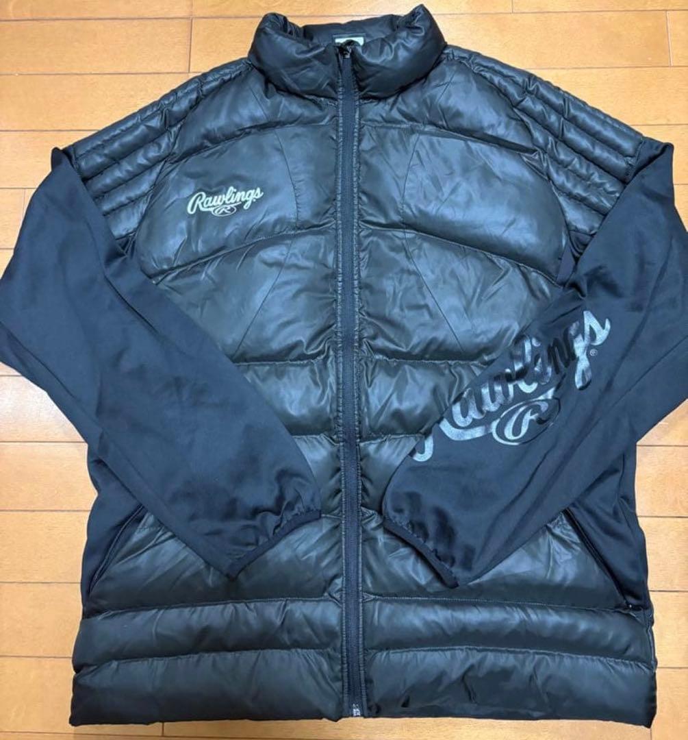 Rawlings 黒 ダウンジャケット【2XO】