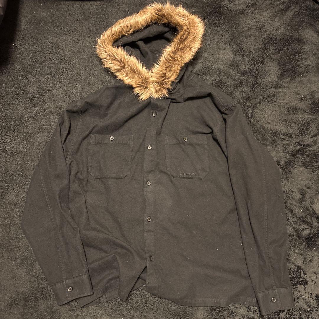 supreme L 人気 シュプリーム N-3B ファー付ミリタリージャケット