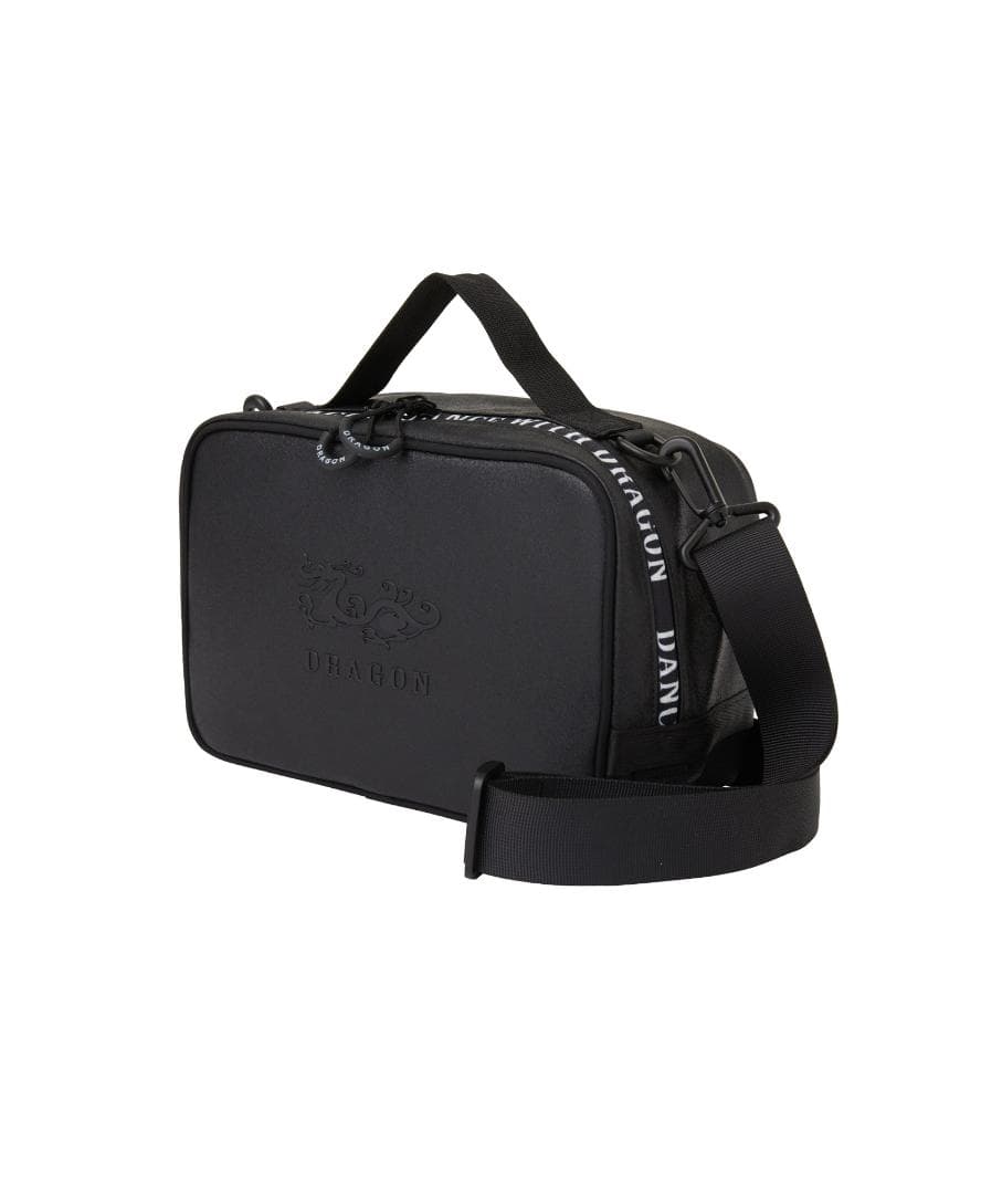 新品☆ダンスウィズドラゴン スパークルレザーマルチポーチ☆カートバック☆ブラック