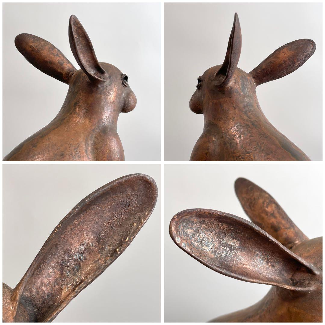 土屋陽太 鍛金 金工美術 一点もの うさぎ 兎 造形作家 オブジェ 金属工芸