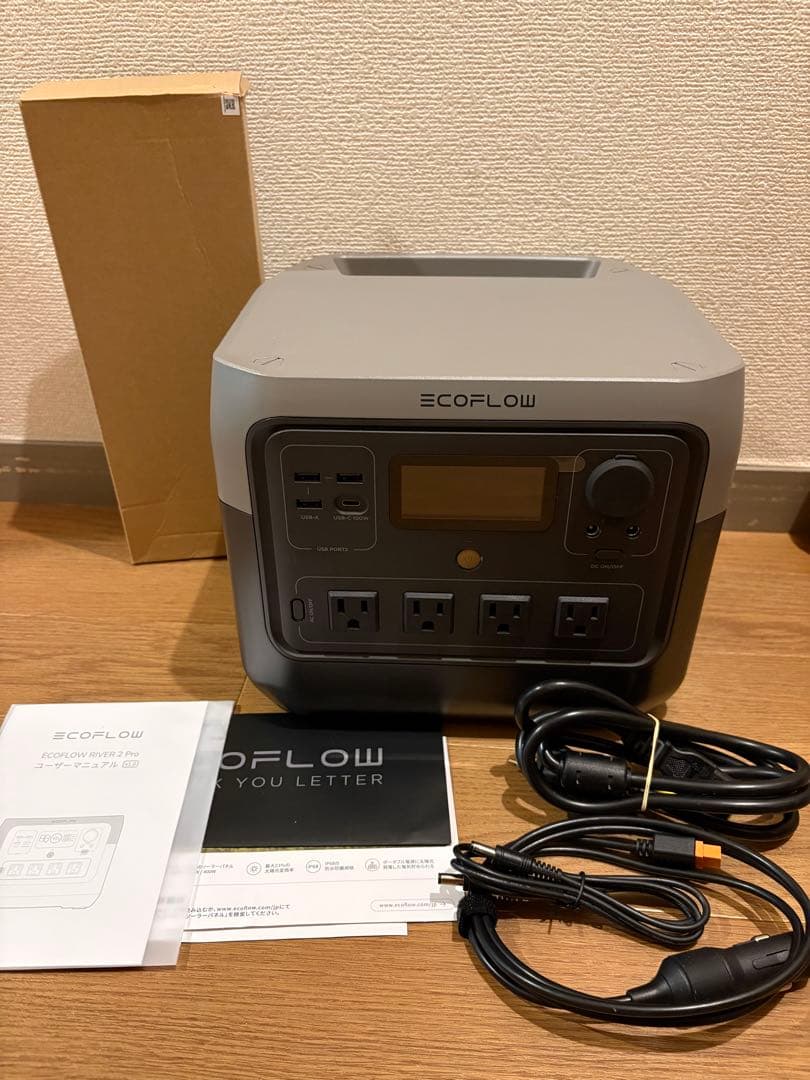 T*e様 未使用保管品　ECOFLOW  2 Pro ポータブル電源