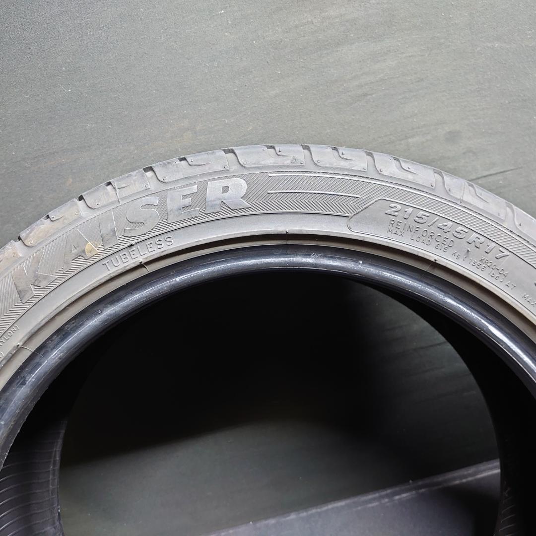 2021年製 KENDA KAISER 215/45Ｒ17 4本 #25173
