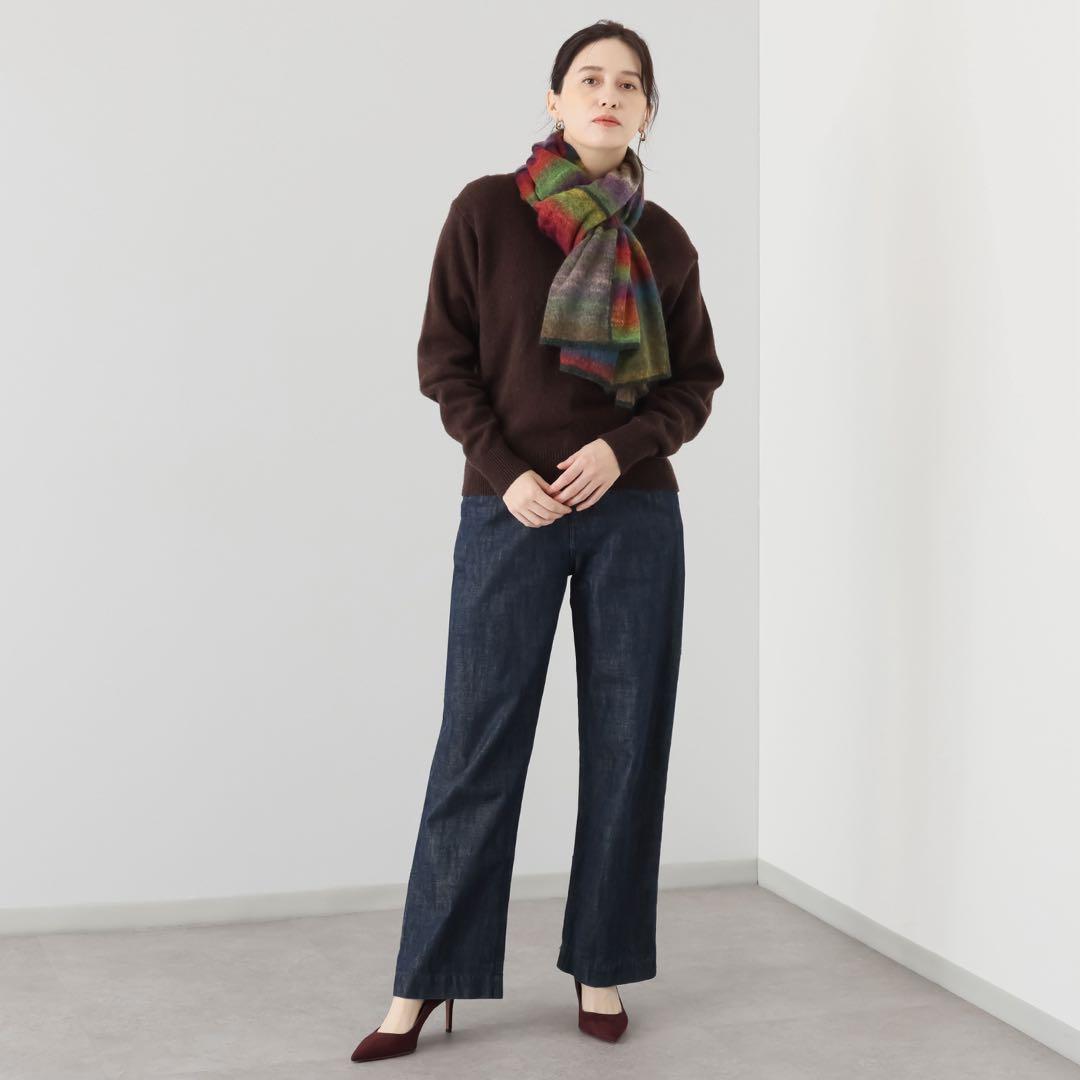 まめだいふく 佐藤繊維　イイネス　モヘヤストール　新品