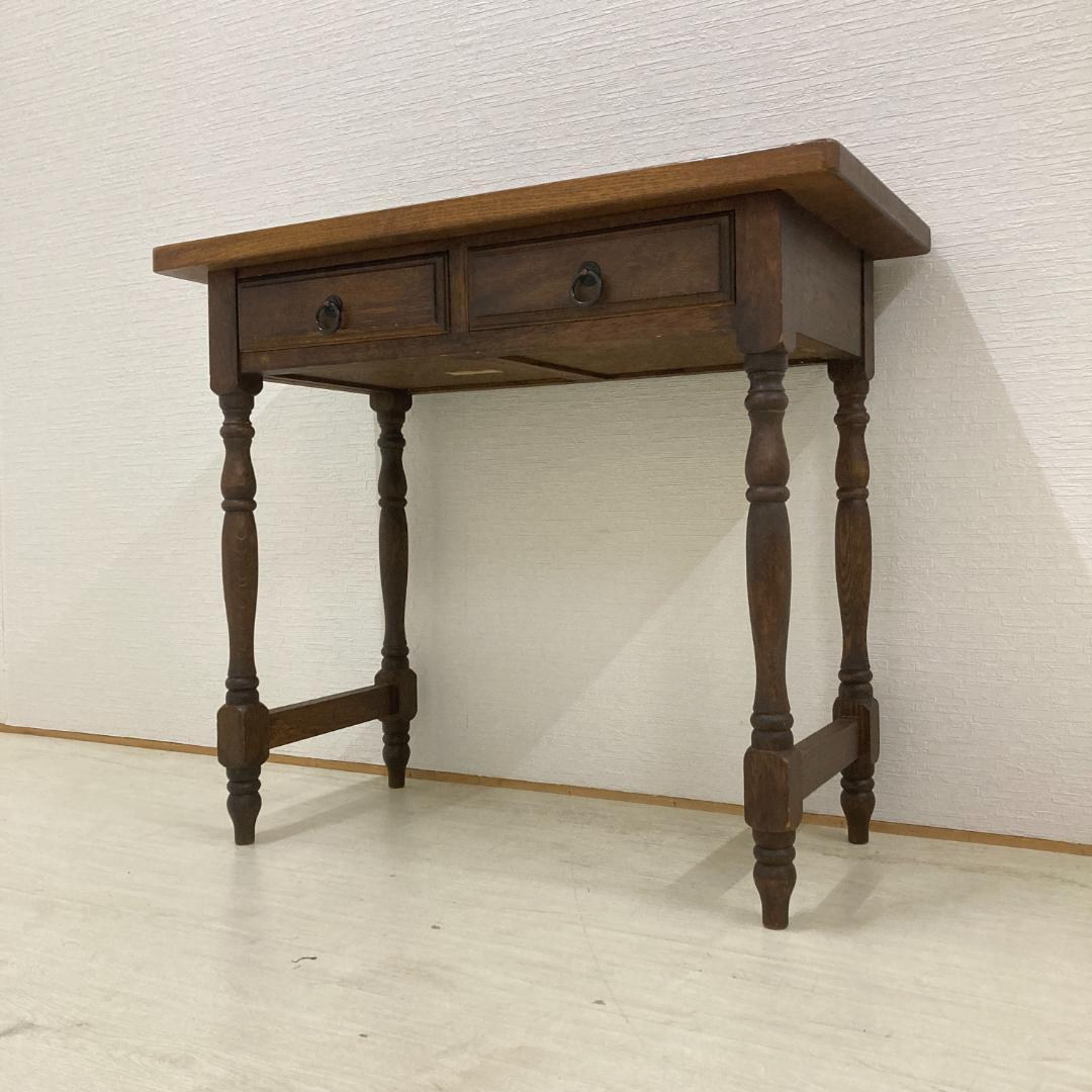 えぞ民芸　北海道　コンソールデスク　机　サイドボード　収納　蝦夷