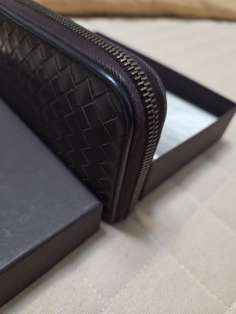 BOTTEGA VENETA 茶色 長財布