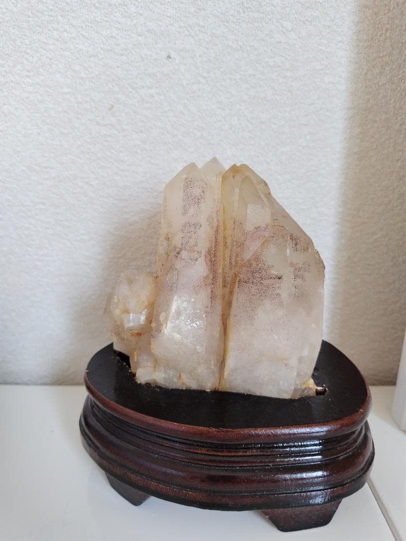 スーパーセブン水晶 クラスター 超強力!! 運気 金運 風水 天然石　鉱物標本