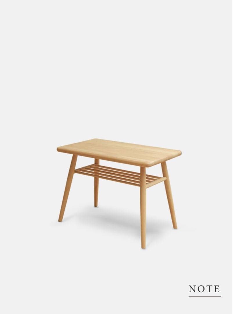 モモナチュラル　サイドテーブル　キッズデスク