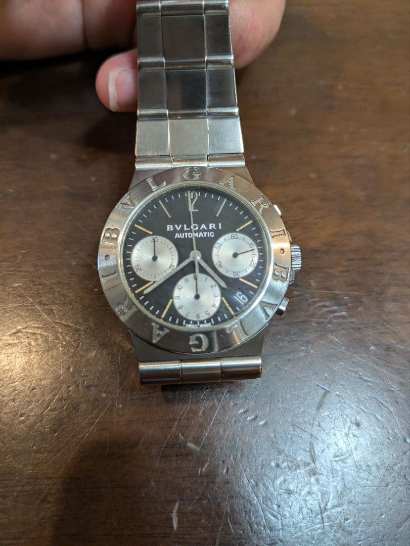 BVLGARI　ディアゴノAUTO　CH35S D 3937　クロノグラフ