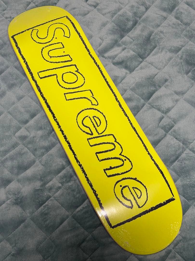 王*翦様 新品未使用】 SUPREME×KAWS カウズ チョークロゴデッキ イ