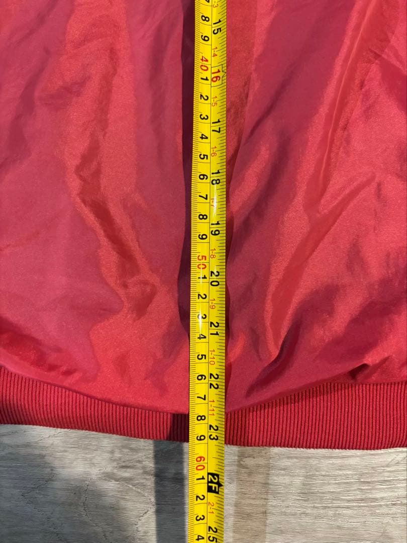 【USA製】Patagonia フリースライナー ナイロンジャケット レッド M