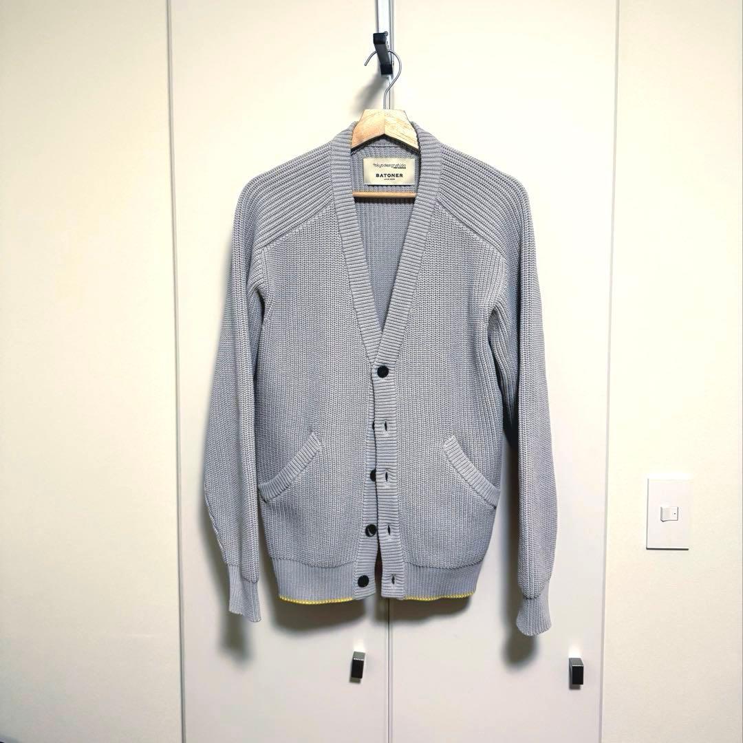 BATONER x TOKYO DESIGN STUDIO カーディガン