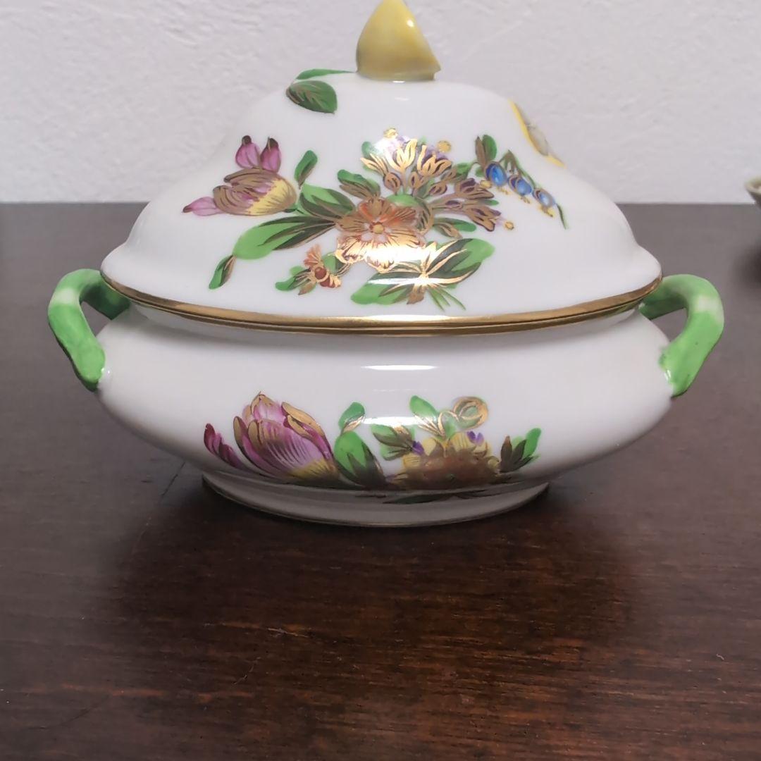 ヘレンド　ミニチュア　チューリン　ヴィクトリアブーケ　ハンガリー