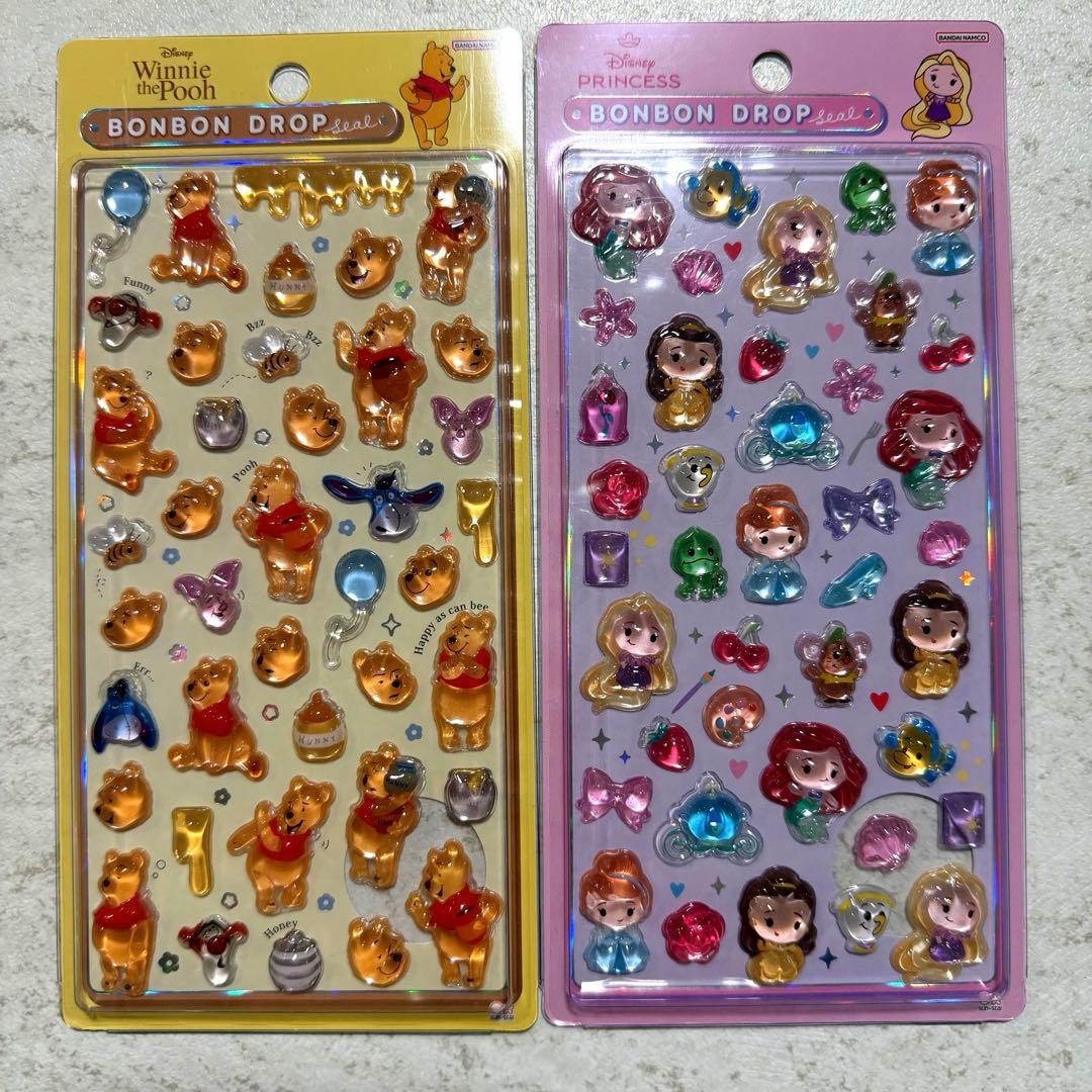 【正規品】ディズニー ボンボンドロップシール
