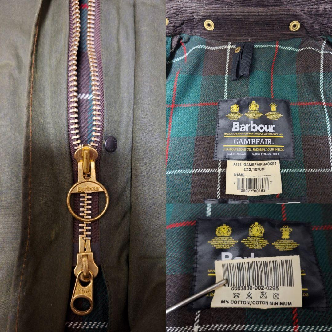 ほぼ新品　スペシャル　バブアー 　 ゲームフェア 42　ノーザンブリア