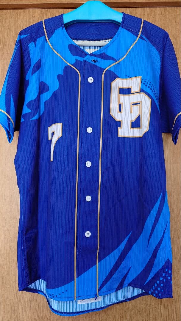 中日ドラゴンズ プロモデル ユニフォーム 19昇竜 Lサイズ 7根尾