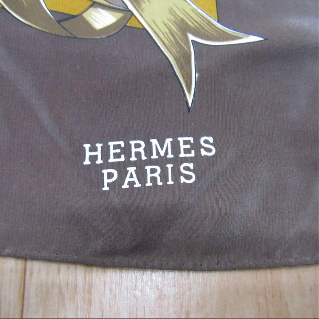 エルメス カレ90 CHEVAUX DE TRAIT 輓馬 スカーフ