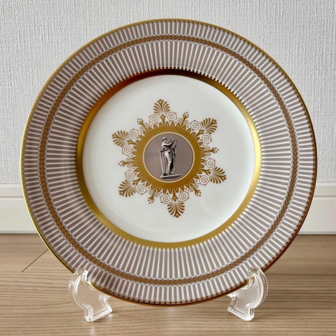 ウェッジウッド　ウェッジウッド アンセミオン グレイ 23cm プレート