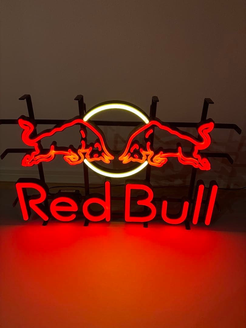 Red Bull ネオン看板　大宮アルディージャ　ネオンライト