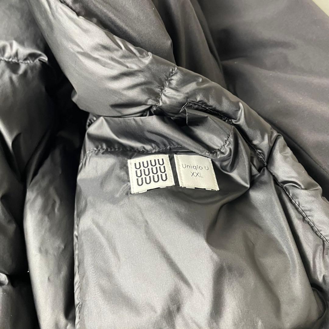 UNIQLO U ライトダウンコート XXL ブラック チェスターコート