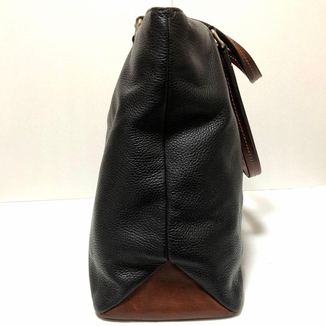 美品✨ダニエル&ボブ トゥモローランド別注 トートバッグ A4可 レザー黒茶