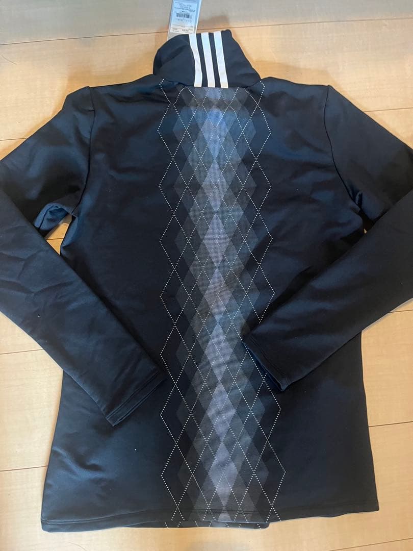 新品　アディダス　adidas ゴルフ　モックネック　スカート　L 裏起毛