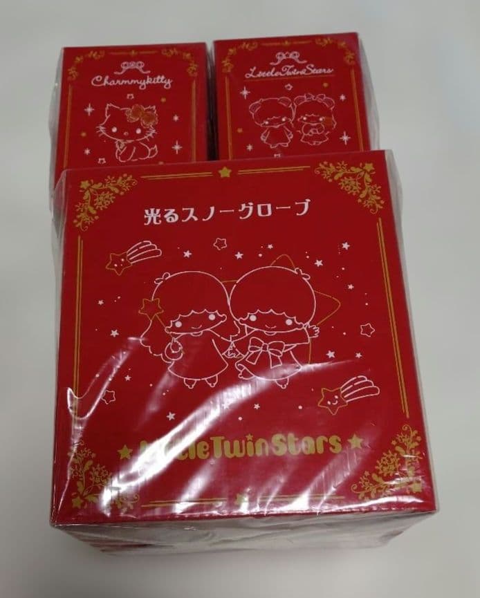 スノーグローブ　リトルツインスターズ　キキララ　チャーミーキティ　ライト　限定