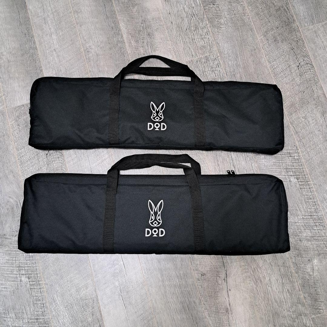 【2つセット】DOD コット ワイドキャンピングベッド 　ブラック