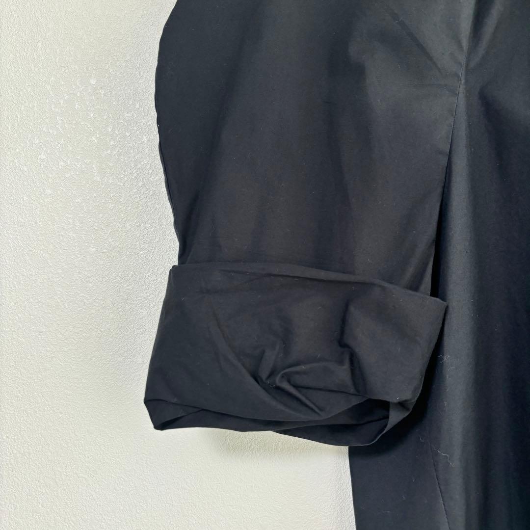 エンフォルド SOMELOS Tuck ブラウス　タック　黒　M