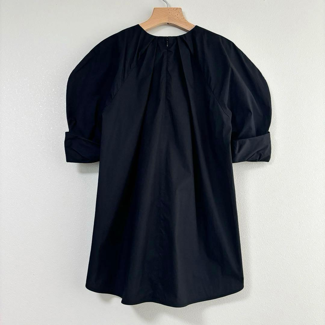 エンフォルド SOMELOS Tuck ブラウス　タック　黒　M