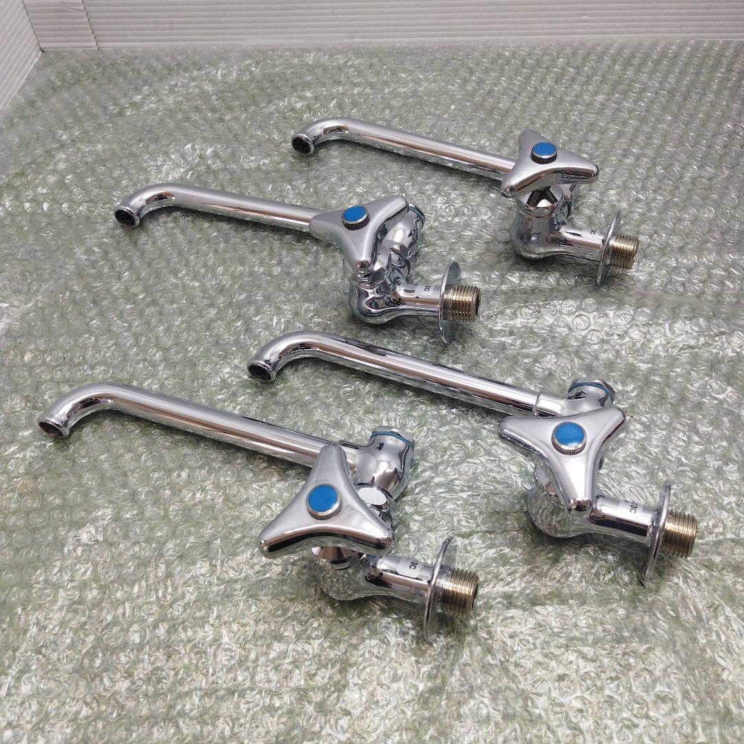 T38SNR13C 水栓　節水こま入り　水栓金具　蛇口　4本