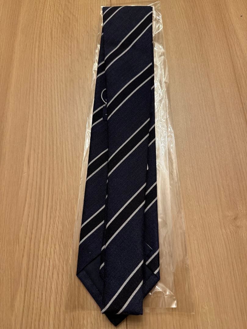 鎌倉シャツネクタイ 4本セット ネイビー、ブルー系