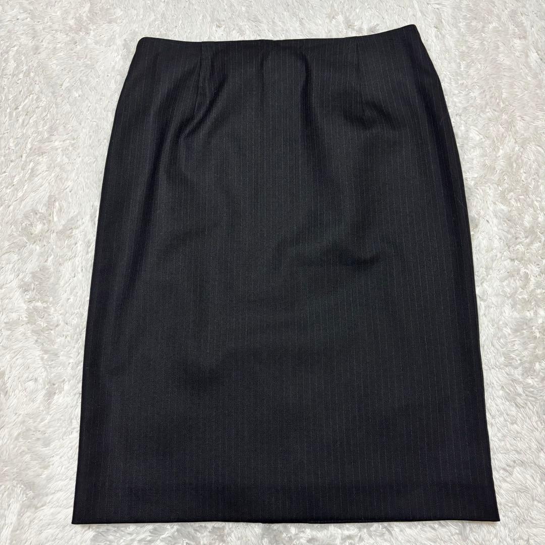 mimihi ELLE ブラック ストライプ シルク 3点セット