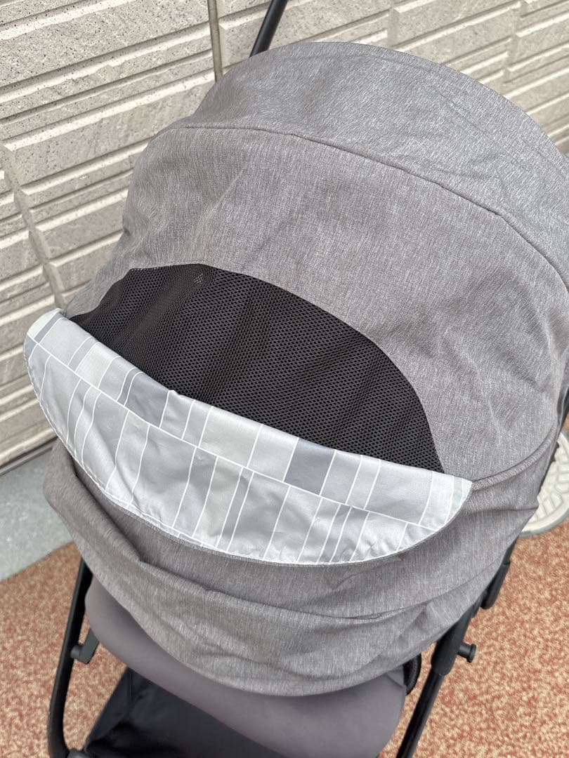 【ukaさん専用】Aprica ベビーカー グレー