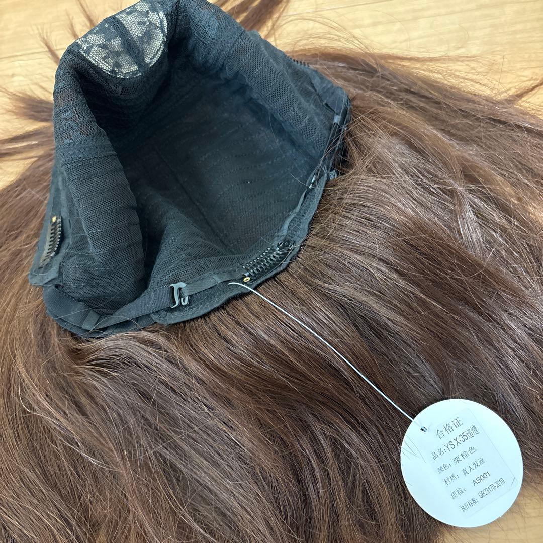 *⋆︎нiiiмама⋆︎* 人毛100% フルウィッグ 医療用 ロング