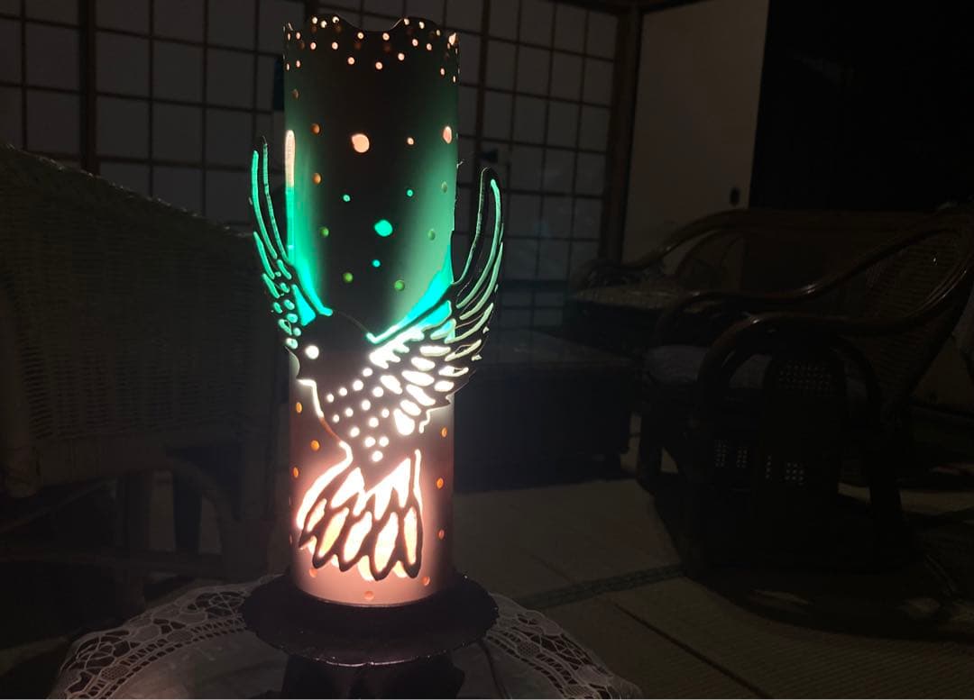 テーブルランプ 　間接照明　電光色 アートランプ