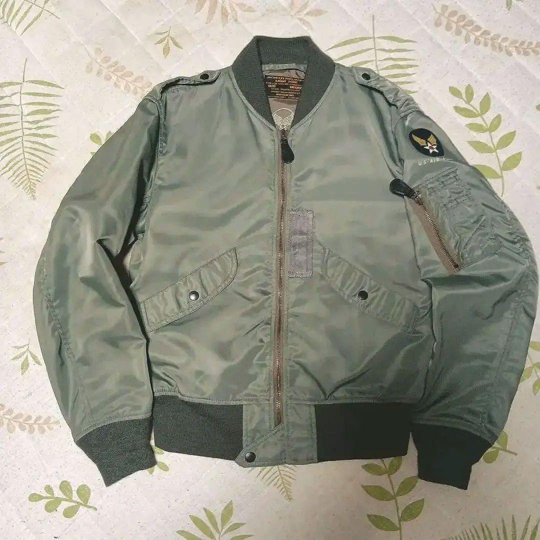 ヒューストン(HOUSTON) L-2Bフライトジャケット☆ 極美品☆