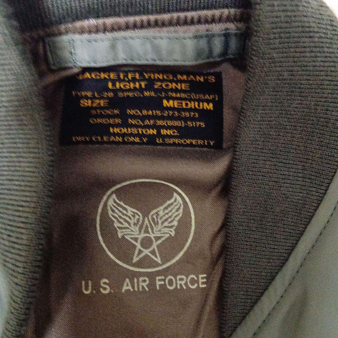 ヒューストン(HOUSTON) L-2Bフライトジャケット☆ 極美品☆