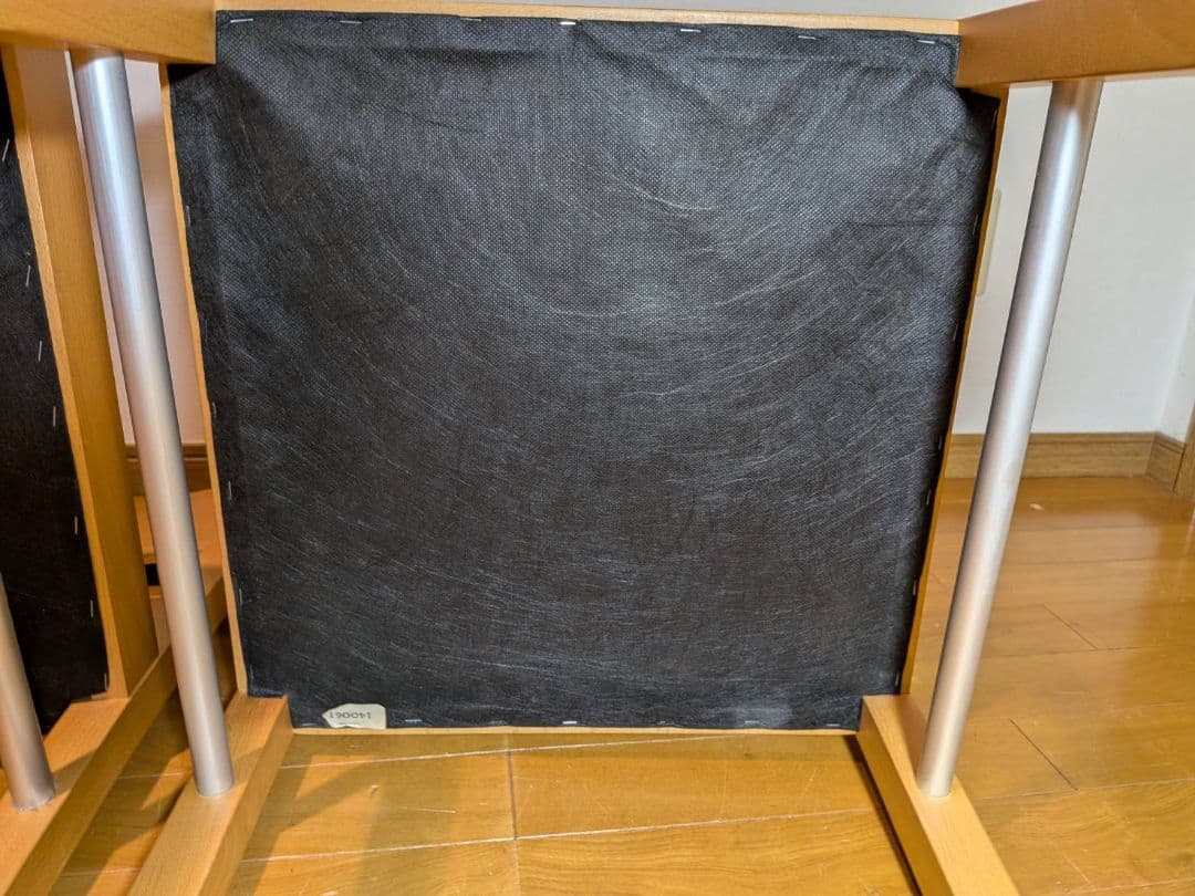 《送料込》無印 ダイニングチェア ブナ材 木製イス 椅子 廃盤品 2脚セット